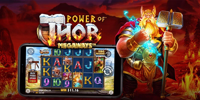 Dewa Petir Turun Tangan Di Slot Power Of Thor Megaways